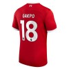 Camiseta de fútbol Liverpool 2023-24 Gakpo 18 Primera Equipación - Hombre